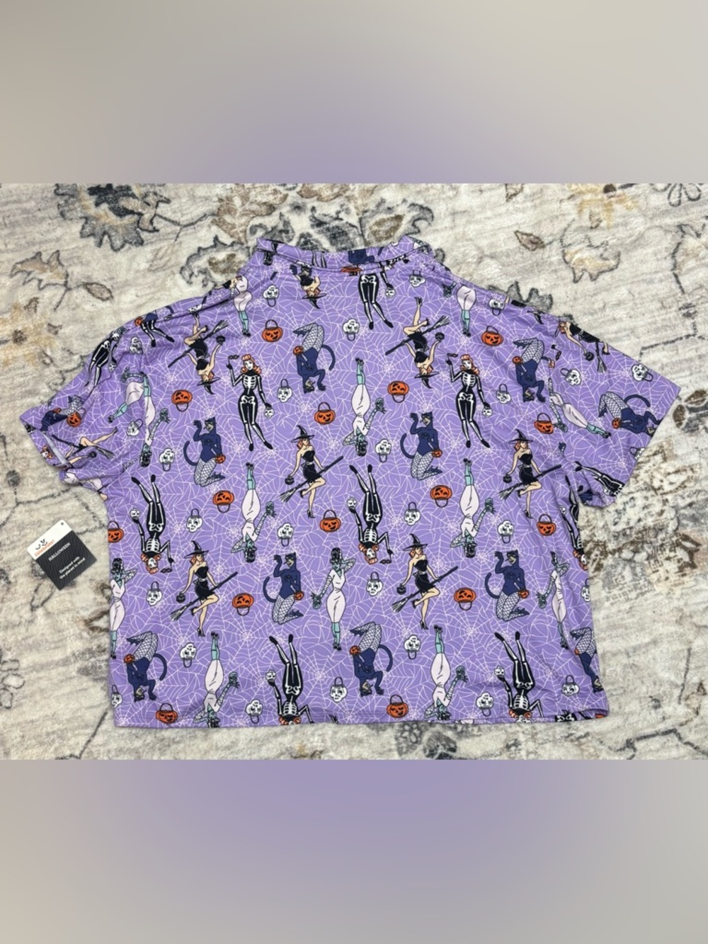 WAY TO CELEBRATE MONSTER PRINT 2 PIECE PJ SET - Picture 9 of 10
